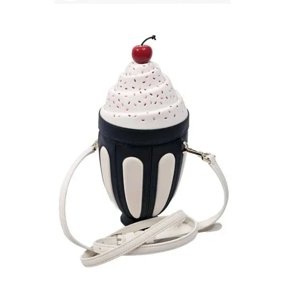 Kate Spade New York Ice Cream Sundae Crossbody Purse Adjustable Strap - Picture 3 of 9